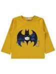 Batman Baskılı 2-5 Yaş Sweatshirt - Hardal2-3 Yaş