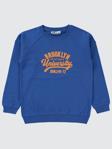 Civil Boys Brokoklyn Nakışlı 10-13 Yaş Sweatshirt - Mavi12-13 Yaş