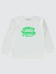 Civil Boys Brokoklyn Nakışlı 10-13 Yaş Sweatshirt - Ekru13-14 Yaş