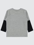 Civil Boys Streetball Baskılı 2-5 Yaş Sweatshirt - Gri4-5 Yaş