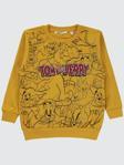 Tom And Jerry Baskılı 2-5 Yaş Sweatshirt - Hardal2-3 Yaş