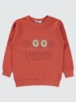 Civil Boys Good Vıbes Baskılı 2-5 Yaş Sweatshirt - Turuncu2-3 Yaş
