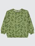 Civil Boys Empirme Karışık Desnli Basic 2-5 Yaş Sweatshirt - Haki3-4 Yaş
