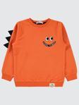 Civil Boys Cool Vıbes Baskılı 2-5 Yaş Sweatshirt - Turuncu2-3 Yaş
