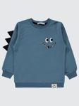 Civil Boys Cool Vıbes Baskılı 2-5 Yaş Sweatshirt - Mavi3-4 Yaş