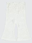Civil Baby Papatya Kabartmalı  6-18 Ay Tayt - Ekru9-12 Ay