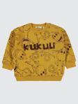 Civil Boys Empirme Kukuli Baskılı 2-5 Yaş Sweatshirt - Hardal2-3 Yaş