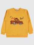 Civil Boys Taksi Baskılı 2-5 Yaş Sweatshirt - Hardal2-3 Yaş