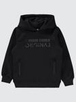 Pierre Cardin Original Baskılı 10-12 Yaş Sweatshirt - Siyah10-11 Yaş