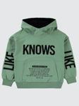 Civil Boys Knows Baskılı 10-13 Yaş Sweatshirt - Yeşil10-11 Yaş