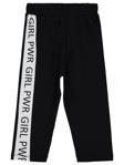 Civil Girls GRL PWR Baskılı 10-13 Yaş Tayt - Siyah10-11 Yaş