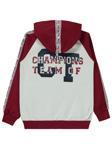 Civil Boys Champıons Baskılı 10-13 Yaş Hırka - Bordo10-11 Yaş
