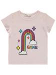 Civil Girls Game Pixcel Baskılı 2-5 Yaş Tişört - Pembe2-3 Yaş