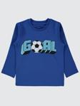 Civil Boys Goal Baskılı 2-5 Yaş Sweatshirt - Mavi2-3 Yaş
