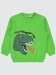 Civil Boys Dino Roar Baskılı 2-5 Yaş Sweatshirt - Yeşil3-4 Yaş