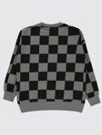 Civil Boys Renkli Dama Empirme Racer Baskılı 6-9 Yaş Sweatshirt - Gri9-10 Yaş