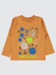 Civil Boys Space İs Great Baskılı 2-5 Yaş Sweatshirt - Turuncu2-3 Yaş