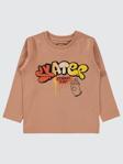 Civil Boys Skater Baskılı 2-5 Yaş Sweatshirt - Turuncu4-5 Yaş