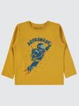 Civil Boys Astronaut Baskılı 2-5 Yaş Sweatshirt - Hardal2-3 Yaş