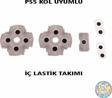 SONY PS5 Kol İç Silikon Lastik Takımı Yedek Parça Playstation 5 Kol Tamiri PS5 Lastik Seti PS5 Tamir
