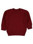 Civil Baby Wılme Örgülü 6-18 Ay Kazak - Bordo9-12 Ay