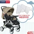 Tommybaby Eagle Alüminyum Lüx Çift Yön Bebek Arabası