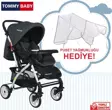 Tommybaby Eagle Alüminyum Lüx Çift Yön Bebek Arabası