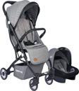 Tommybaby Mia Kabin Travel Bebek Arabası Black Kabin Boy