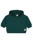 Civil Baby Civil Basic Timeless Kapüşonlu 6-18 Ay Sweatshirt - Yeşil6-9 Ay