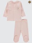 Civil Baby Organik Pamuklu 0-6 Ay Bebe Pijama Takımı - Pembe6-9 Ay