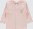 Civil Baby Organik Pamuklu 0-6 Ay Bebe Pijama Takımı - Pembe0-1 Ay