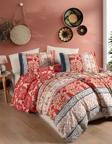 Clasy %100 Pamuk Ranforce Çift Kişilik Silikon Yorgan 195 x 215