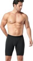 Gümüş Erkek Likralı Uzun Boxer 4074