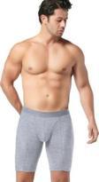 Gümüş Erkek Likralı Uzun Boxer 4074