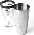 Dlek Store Boston Model Cam Kokteyl Shaker Gümüş Renk 400 Cl 1 Adet