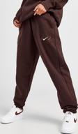 Nike Sportswear Phoenix Fleece Oversize High Rise Pants Kadın Oversize Yüksek Belli Şardonlu Eşofman Altı Kahverengi