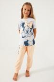 Minnie Mouse D4781-3 Çocuk  Kar Melanj Pijama