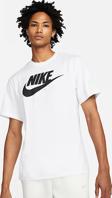 Nike Sportswear Futura Swoosh Logo Tee T Shirt Unisex Baskılı Tişört Beyaz