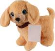 Berattoys 25 Cm Peluş Köpek Sesli Köpek Peluş Oyuncak Hediyelik Peluşlar