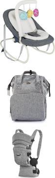 Tommybaby premium 3lü set-Ana Kucağı-Çanta-Kanguru