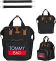 TommyBaby Soft Anne Bebek Bakım Sırt Çantası Termal Biberonlu Bebek Arabası Askı Aparatlı