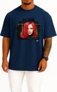 Oversize Alias Series And Season Folder İcons, Alias Göğüs Tasarımlı Unisex T-Shirt