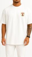 Oversize 701 Tcsg Dost Sahil Güvenlik Cep ve Sırt Tasarımlı Unisex T-Shirt