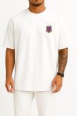 Oversize Ceza Ve Tevkifevleri Genel Müdürlüğü Cep ve Sırt Tasarımlı Unisex T-Shirt
