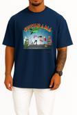 Oversize Futurama Series And Season Folder İcons, Futurama Göğüs Tasarımlı Unisex T-Shirt