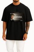 Oversize Genius Season 1 Tv Series Folder Icon, Genius Transparent Background Göğüs Tasarımlı Unisex T-Shirt