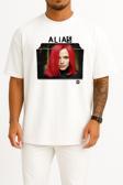 Oversize Alias Series And Season Folder İcons, Alias Göğüs Tasarımlı Unisex T-Shirt
