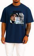 Oversize Hornblower Series And Season Folder İcons, Hornblower Göğüs Tasarımlı Unisex T-Shirt