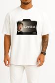 Oversize Genius Season 1 Tv Series Folder Icon, Genius Transparent Background Göğüs Tasarımlı Unisex T-Shirt