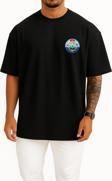 Oversize İstanbul Tersanesi Komutanlığı Cep ve Sırt Tasarımlı Unisex T-Shirt